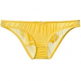 Yellow silk boyshorts also available at Dolci Follie (London)